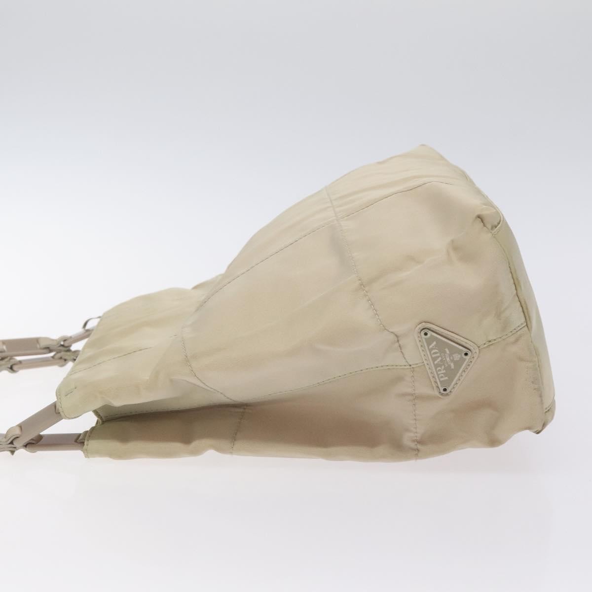 Prada Vintage Tote Tessuto Beige Nylon Tote Bag Bag