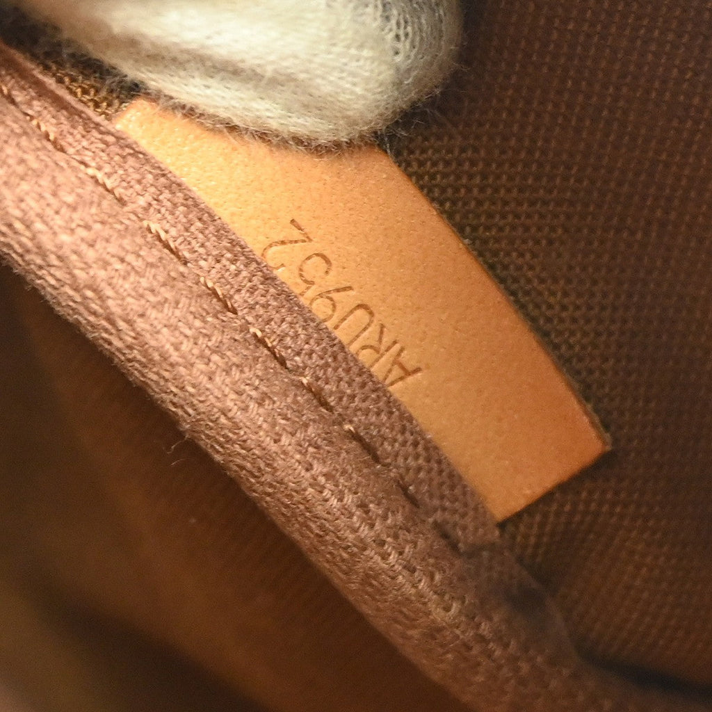 Louis Vuitton Saumur Handbag Monogram Canvas Brown Canvas Shoulder Bag