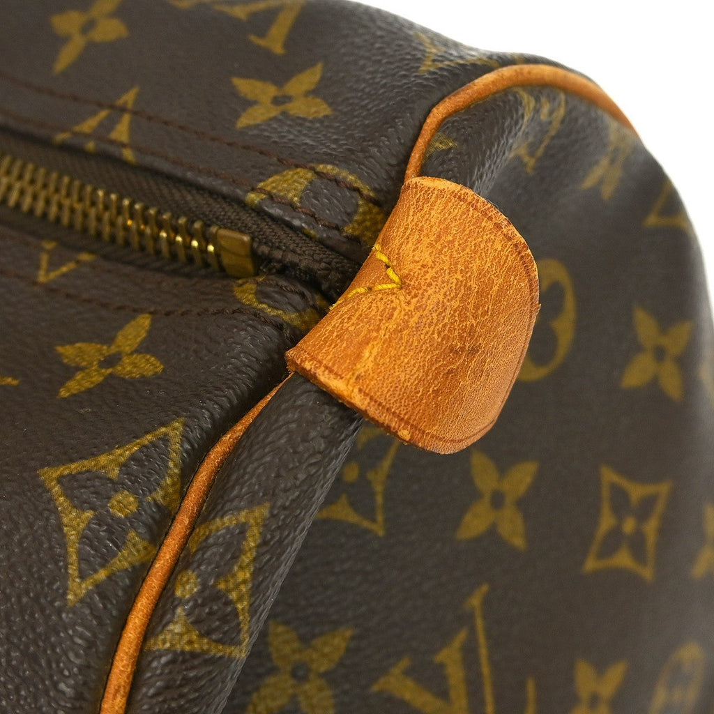 Louis Vuitton Keepall Bag Monogram Canvas Brown Canvas Travel Bag