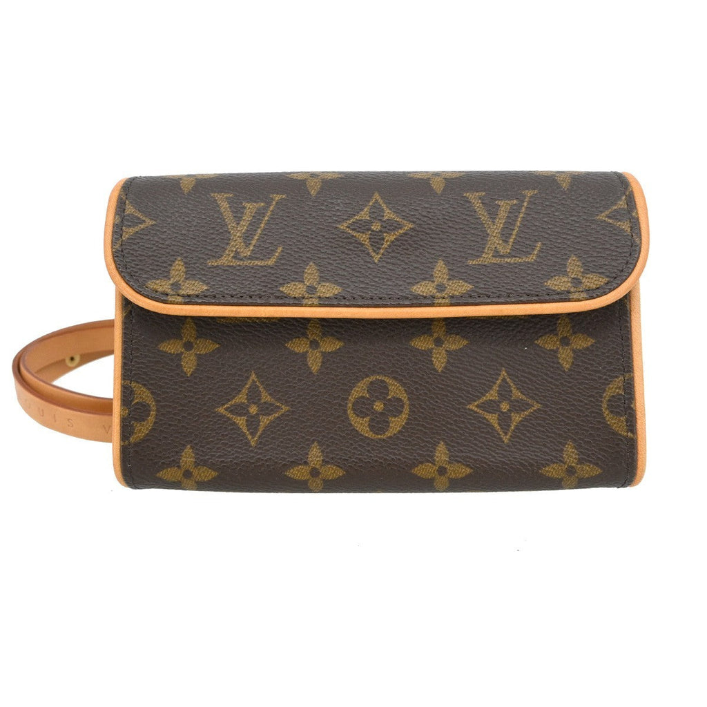 Louis Vuitton Florentine Waist Bag Monogram Canvas Brown Canvas Clutche & Pouche Bag