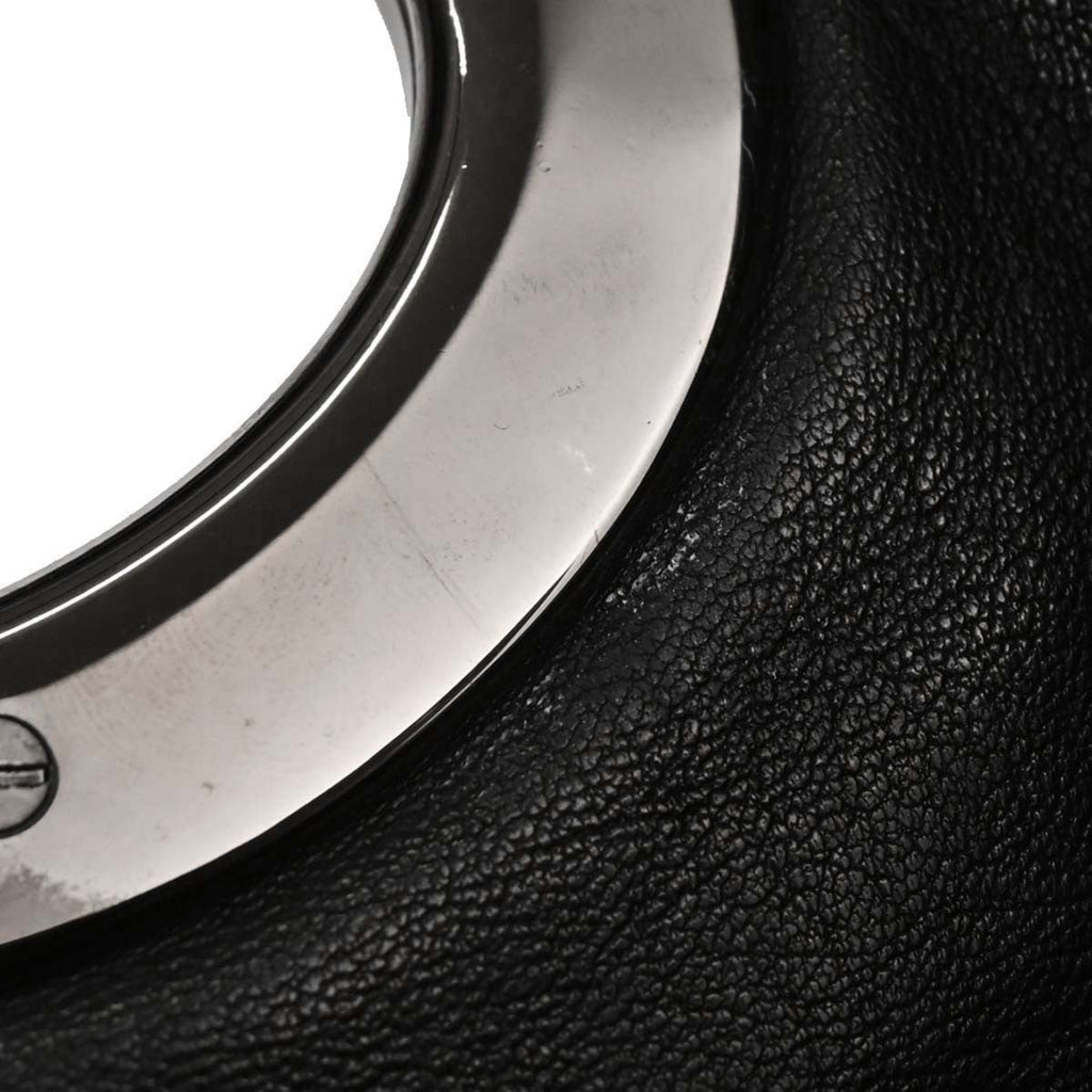 Chanel Flap Shoulder Bag Leather Black Leather Handbag