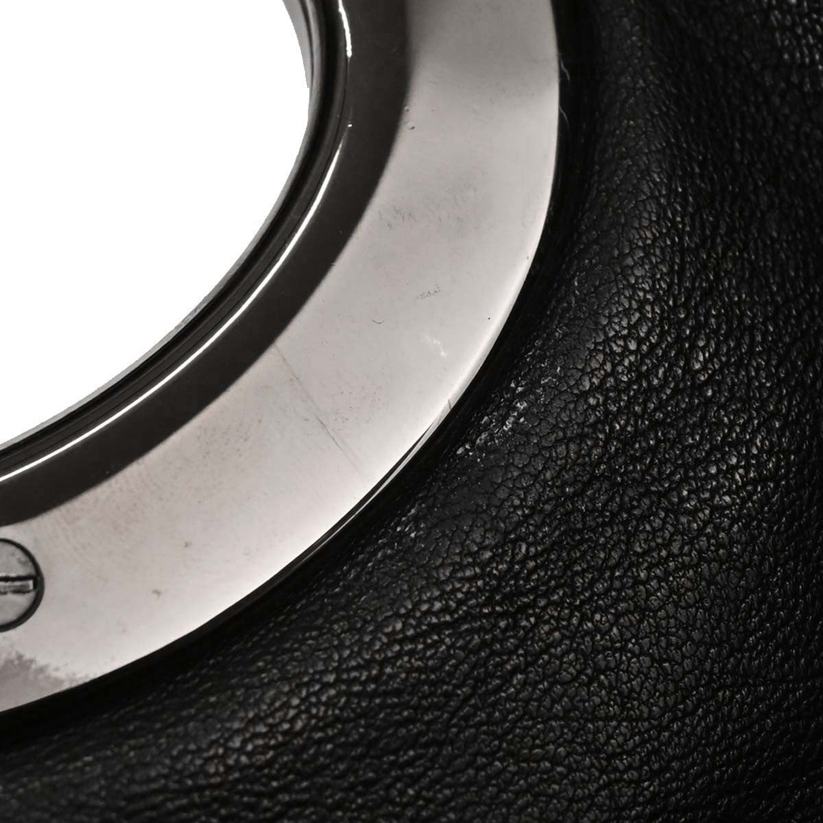 Chanel Flap Shoulder Bag Leather Black Leather Handbag