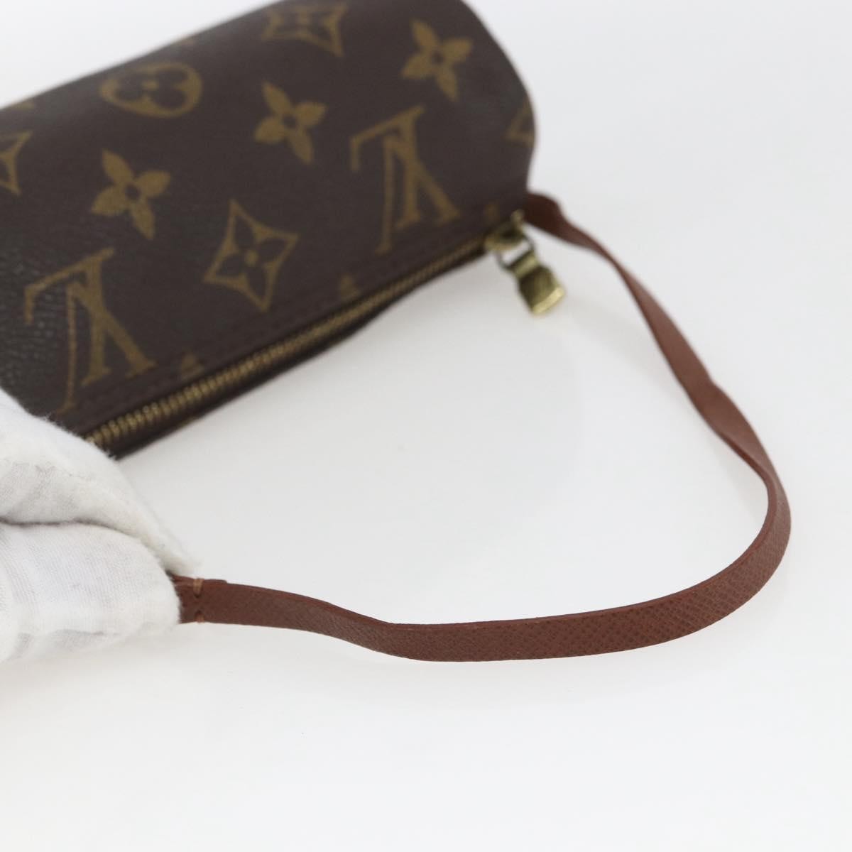 Louis Vuitton Papillon Pochette Monogram Canvas Brown Canvas Clutche & Pouche Bag