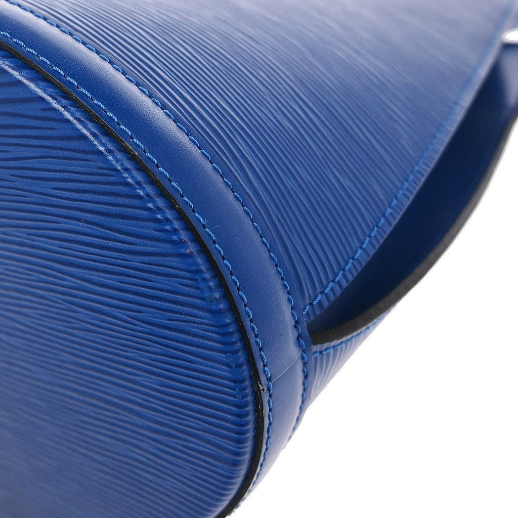 Louis Vuitton Cluny Shoulder Bag Epi Leather Blue Leather Shoulder Bag