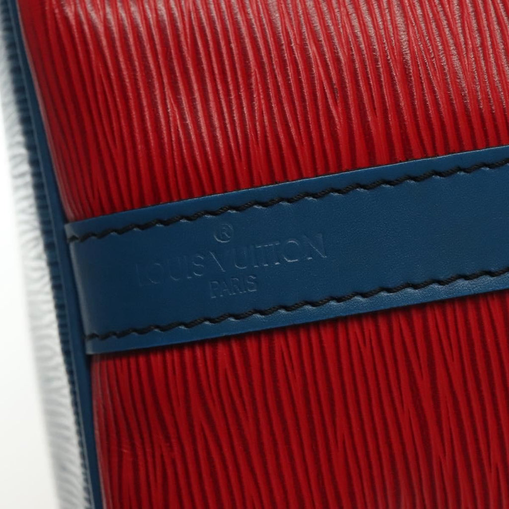 Louis Vuitton Petit Noe Handbag Epi Leather Red Leather Shoulder Bag