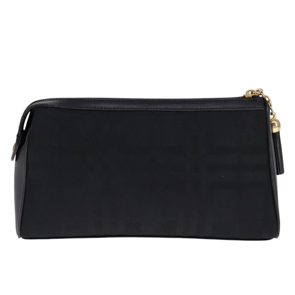 Burberry Nova Check Pochette Canvas Black Canvas Clutche & Pouche Bag