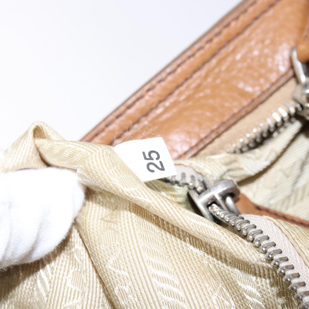 Prada Vintage Convertible Tote Canvas And Leather Beige Canvas Tote Bag Bag