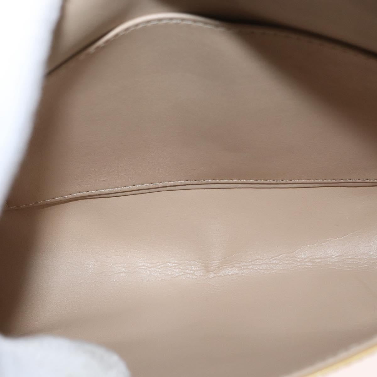 Louis Vuitton Thompson Street Handbag Monogram Vernis Beige Patent_Leather Shoulder Bag
