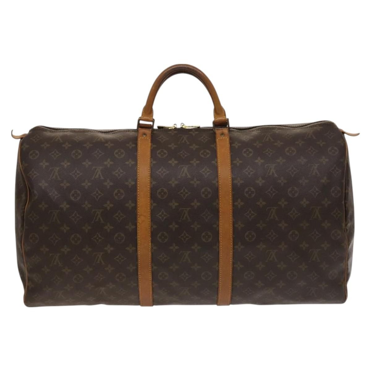 Louis Vuitton Keepall Bag Monogram Canvas Multicolour Canvas Travel Bag