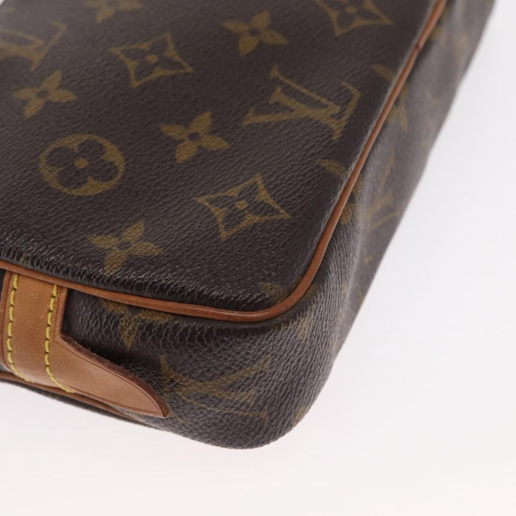 Louis Vuitton Pochette Marly Bandouliere Bag Monogram Canvas Brown Canvas Shoulder Bag