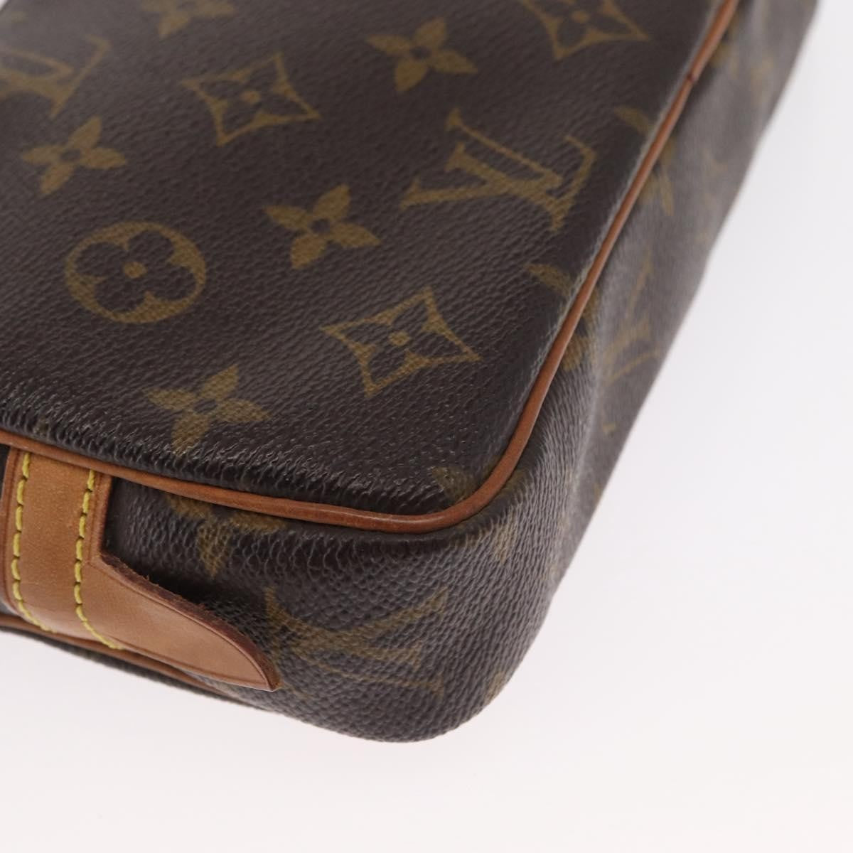 Louis Vuitton Pochette Marly Bandouliere Bag Monogram Canvas Brown Canvas Shoulder Bag