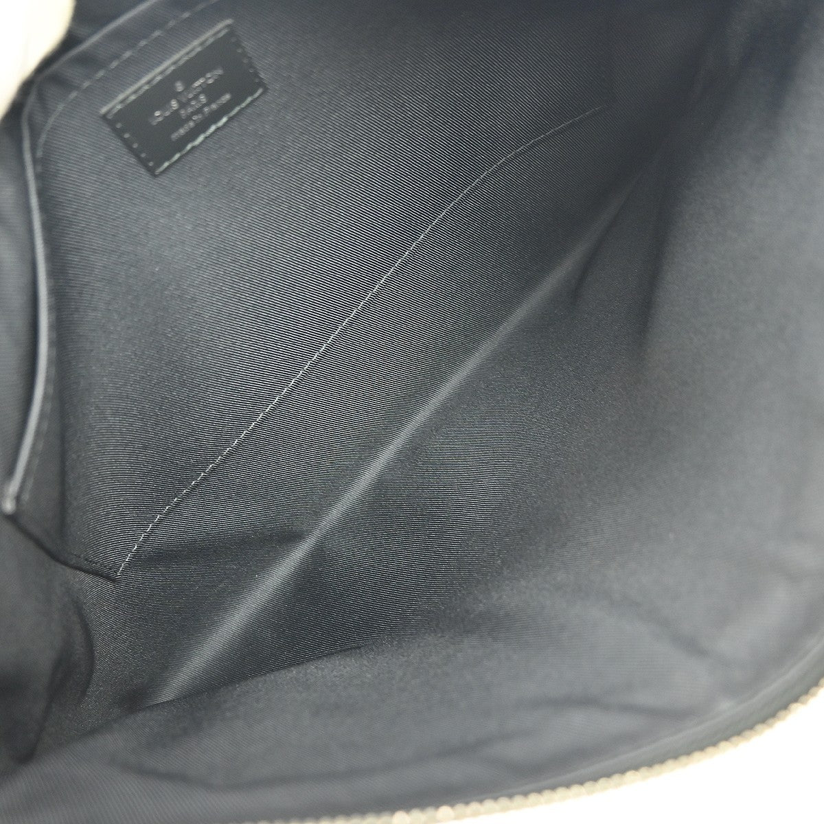 Louis Vuitton Discovery Pochette Monogram Eclipse Canvas Black Canvas Clutche & Pouche Bag