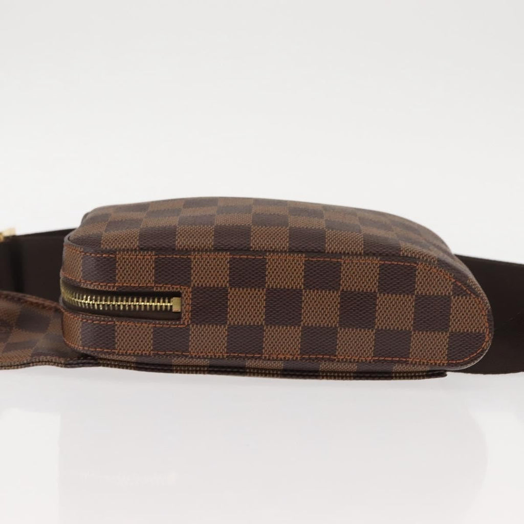 Louis Vuitton Geronimos Waist Bag Damier Brown Canvas Shoulder Bag
