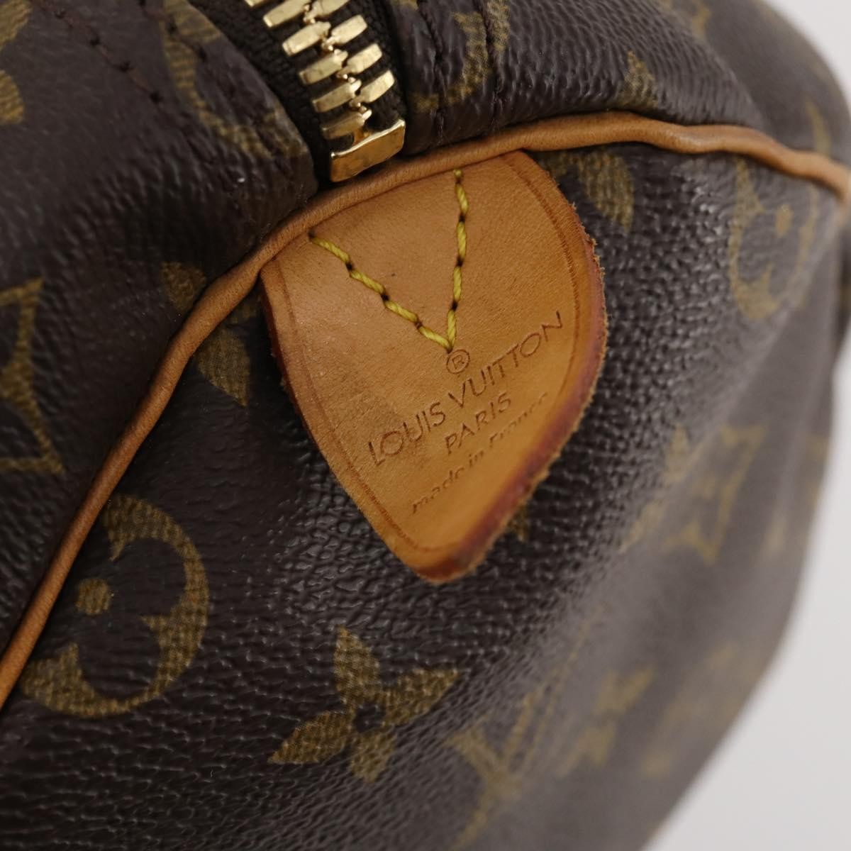 Louis Vuitton Keepall Bag Monogram Canvas Brown Canvas Travel Bag