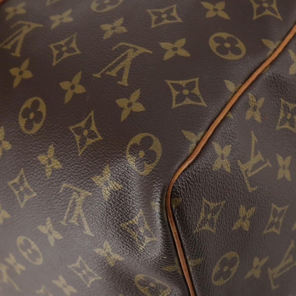 Louis Vuitton Keepall Bag Monogram Canvas Brown Canvas Travel Bag