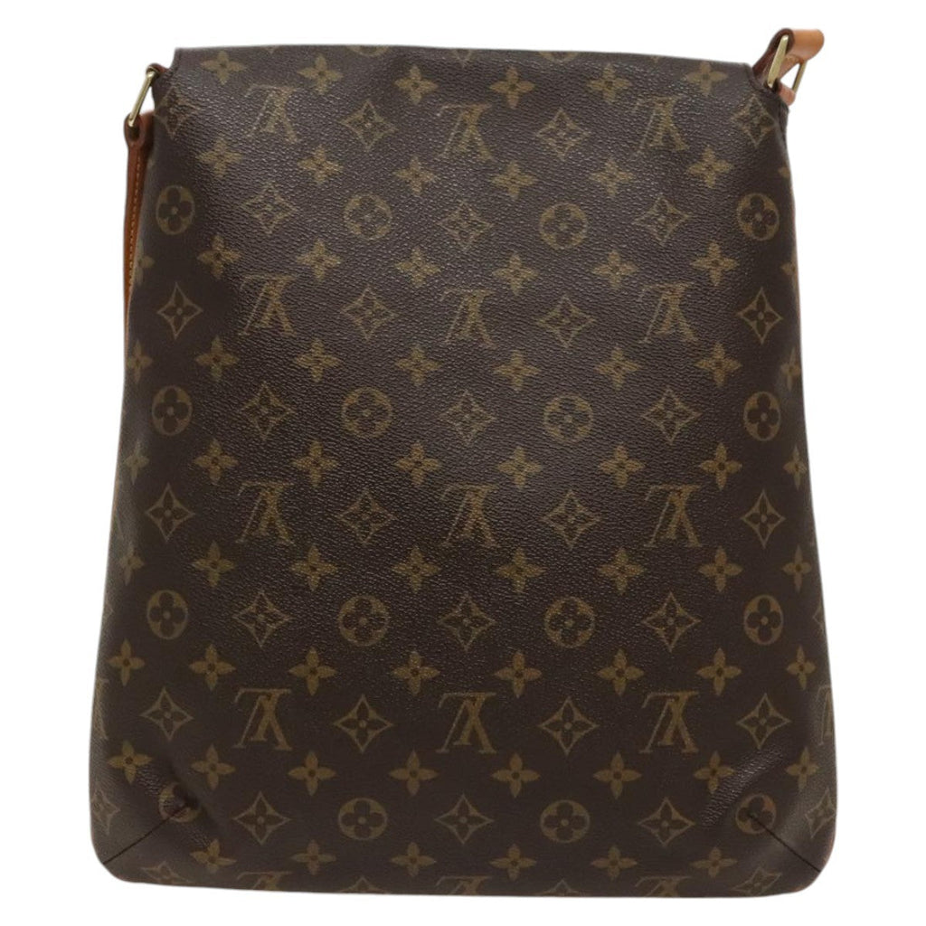 Louis Vuitton Musette Handbag Monogram Canvas Brown Canvas Bag