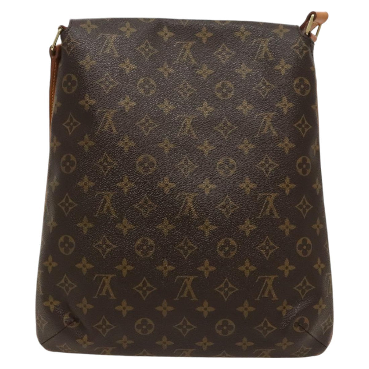Louis Vuitton Musette Handbag Monogram Canvas Brown Canvas Bag