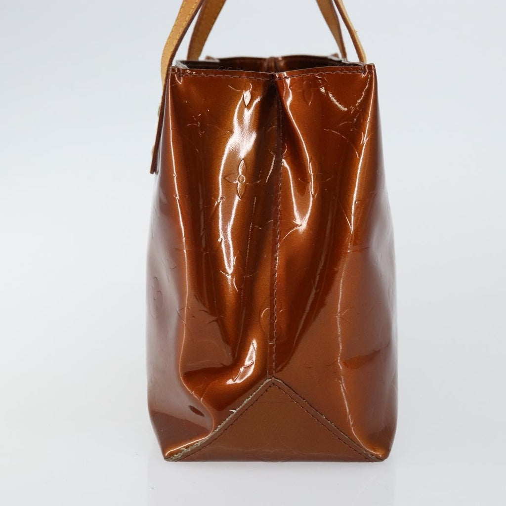 Louis Vuitton Reade Handbag Monogram Vernis Brown Patent_Leather Handbag