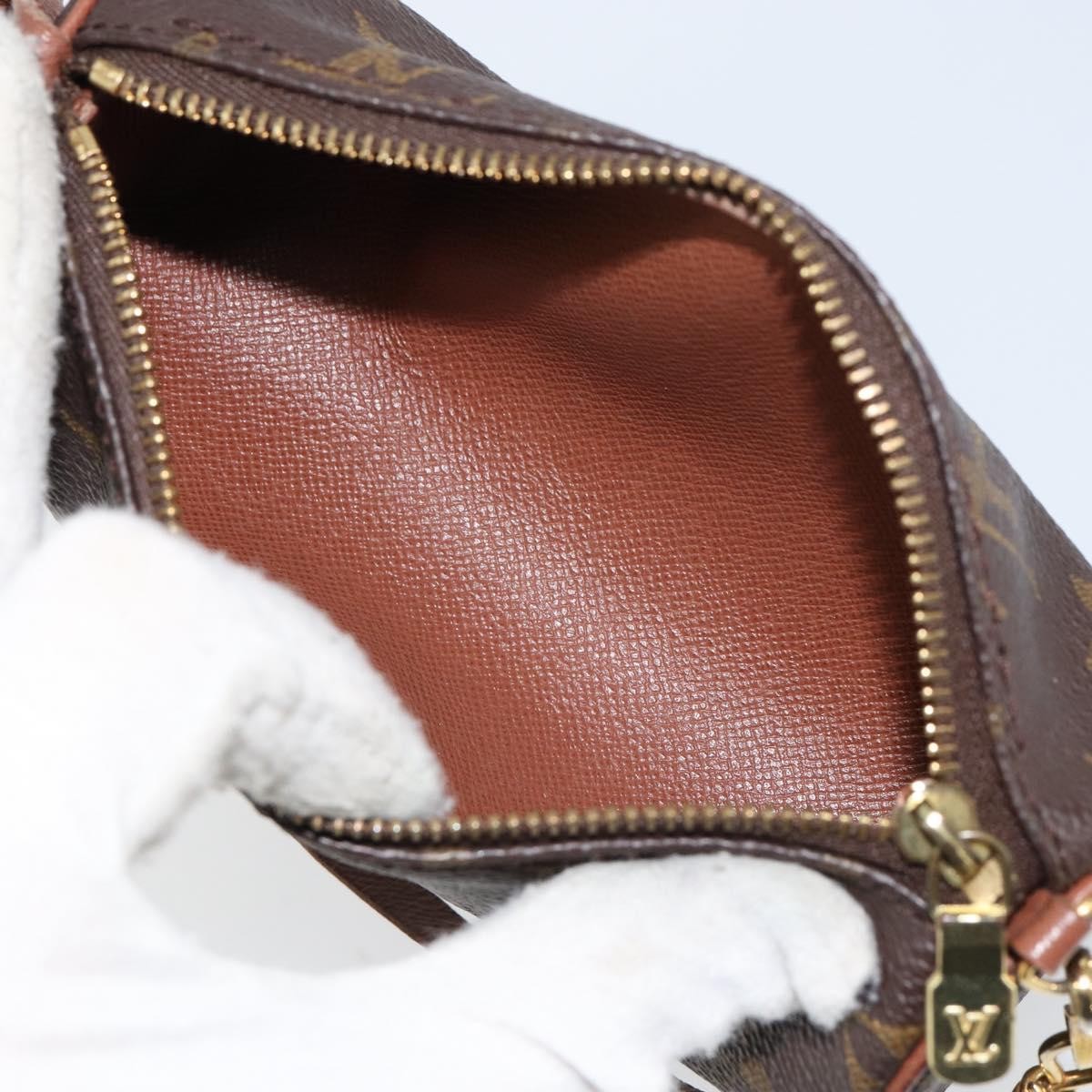 Louis Vuitton Papillon Pochette Monogram Canvas Brown Canvas Clutche & Pouche Bag