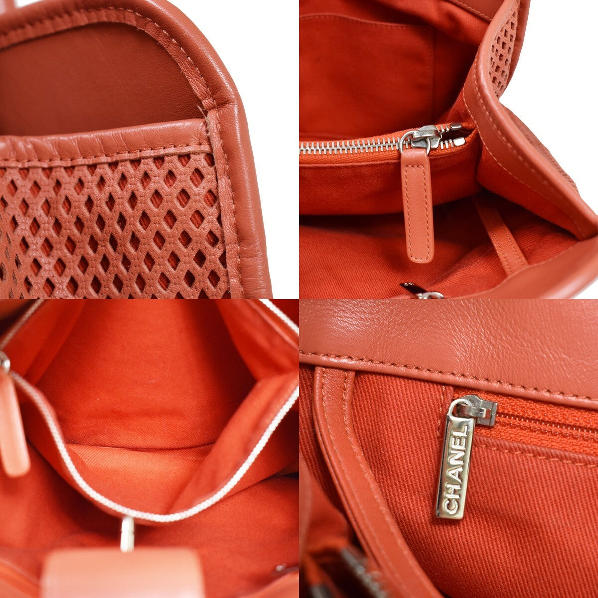 Chanel French Riviera Tote Quilted Caviar Pink Leather Handbag