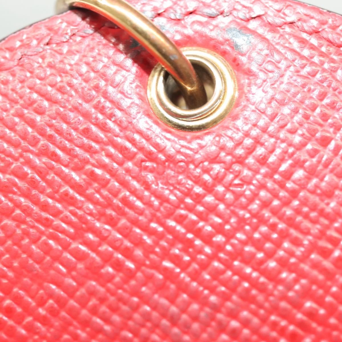 Louis Vuitton Pumpkin Bag Charm And Key Holder Yayoi Kusama Pumpkins Leather Brown Canvas Charms And Keychains Accessory