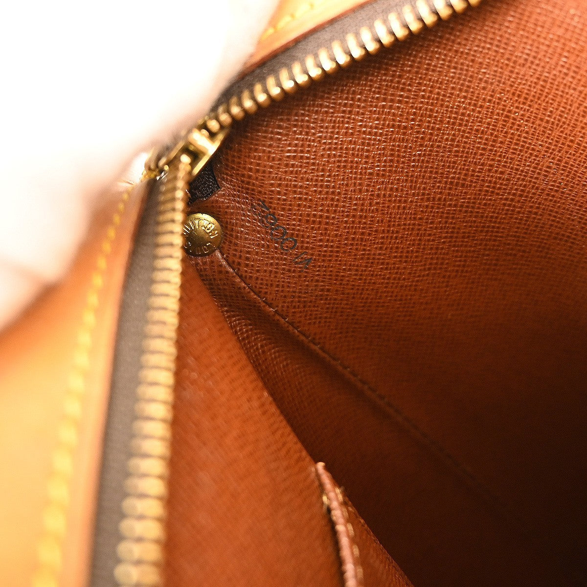 Louis Vuitton Drouot Handbag Monogram Canvas Brown Canvas Shoulder Bag