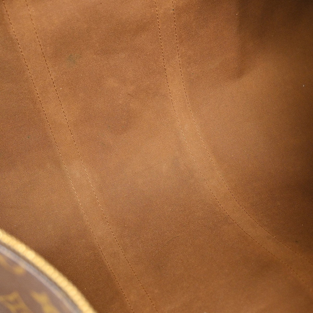 Louis Vuitton Keepall Bag Monogram Canvas Brown Canvas Travel Bag