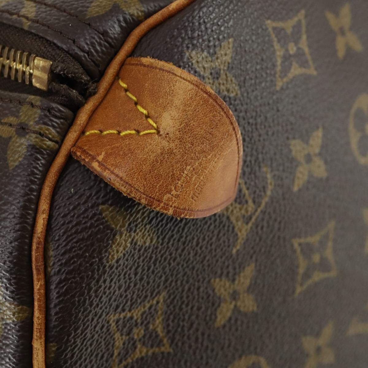 Louis Vuitton Keepall Bag Monogram Canvas Brown Canvas Travel Bag