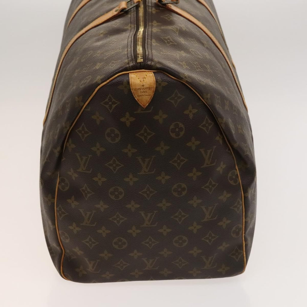 Louis Vuitton Keepall Bag Monogram Canvas Brown Canvas Travel Bag