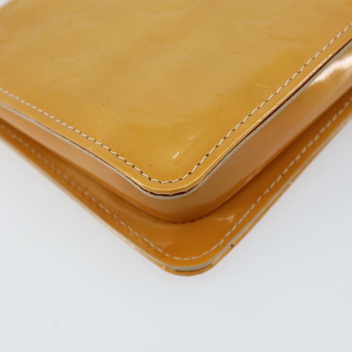 Louis Vuitton Lexington Pochette Patent Leather Beige Patent_Leather Clutche & Pouche Bag