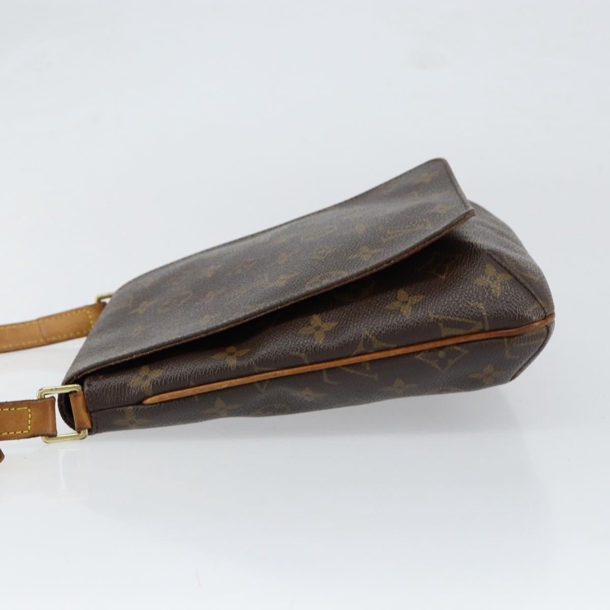 Louis Vuitton Musette Salsa Handbag Monogram Canvas Brown Canvas Shoulder Bag
