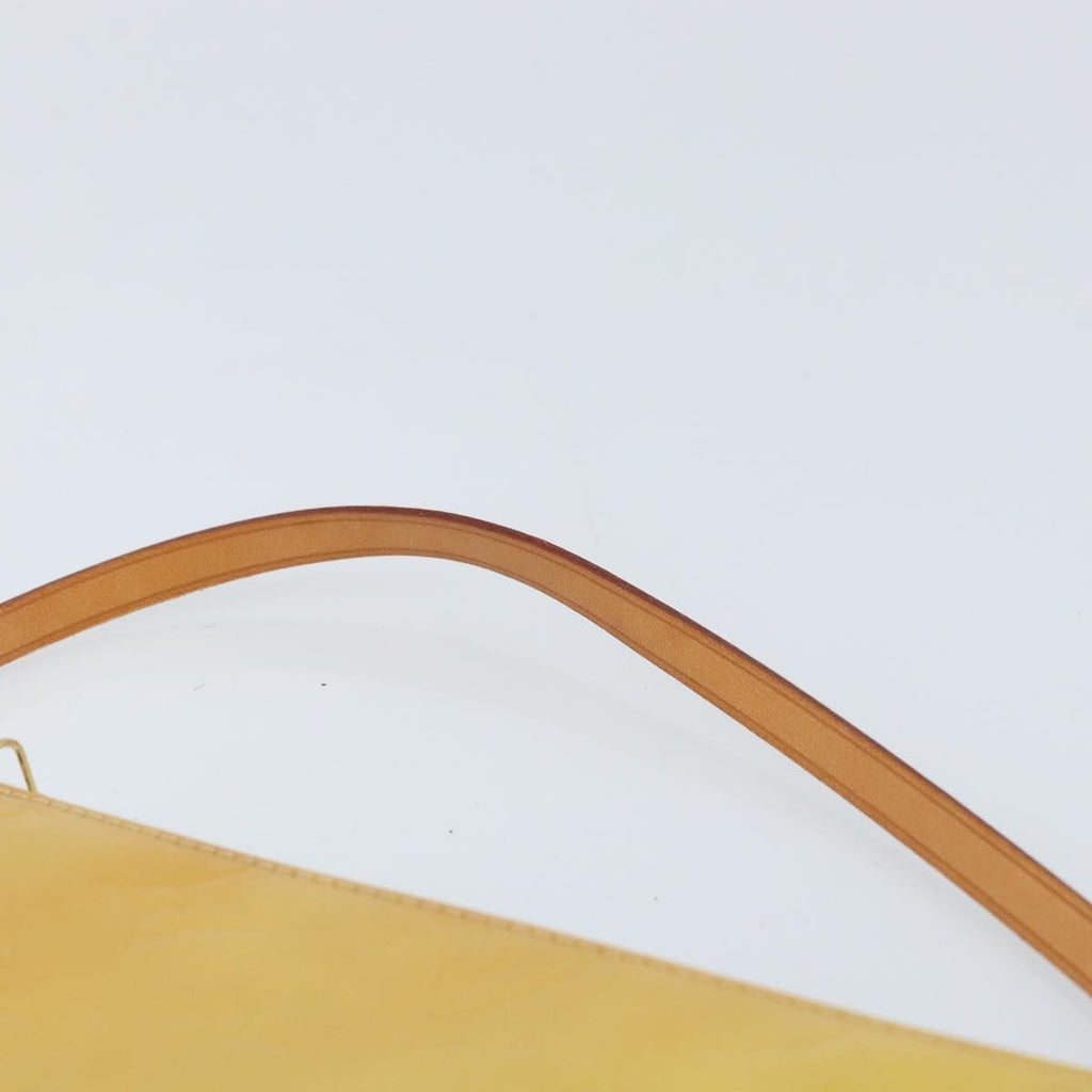 Louis Vuitton Lexington Pochette Patent Leather Beige Patent_Leather Clutche & Pouche Bag