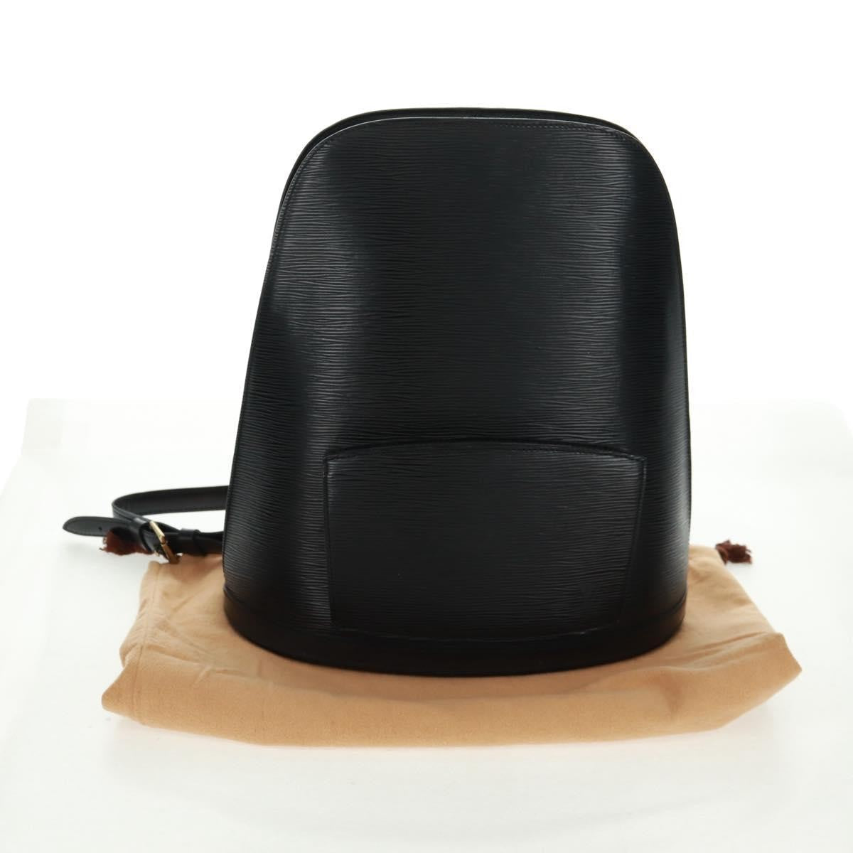 Louis Vuitton Gobelins Backpack Epi Leather Black Leather Backpack Bag