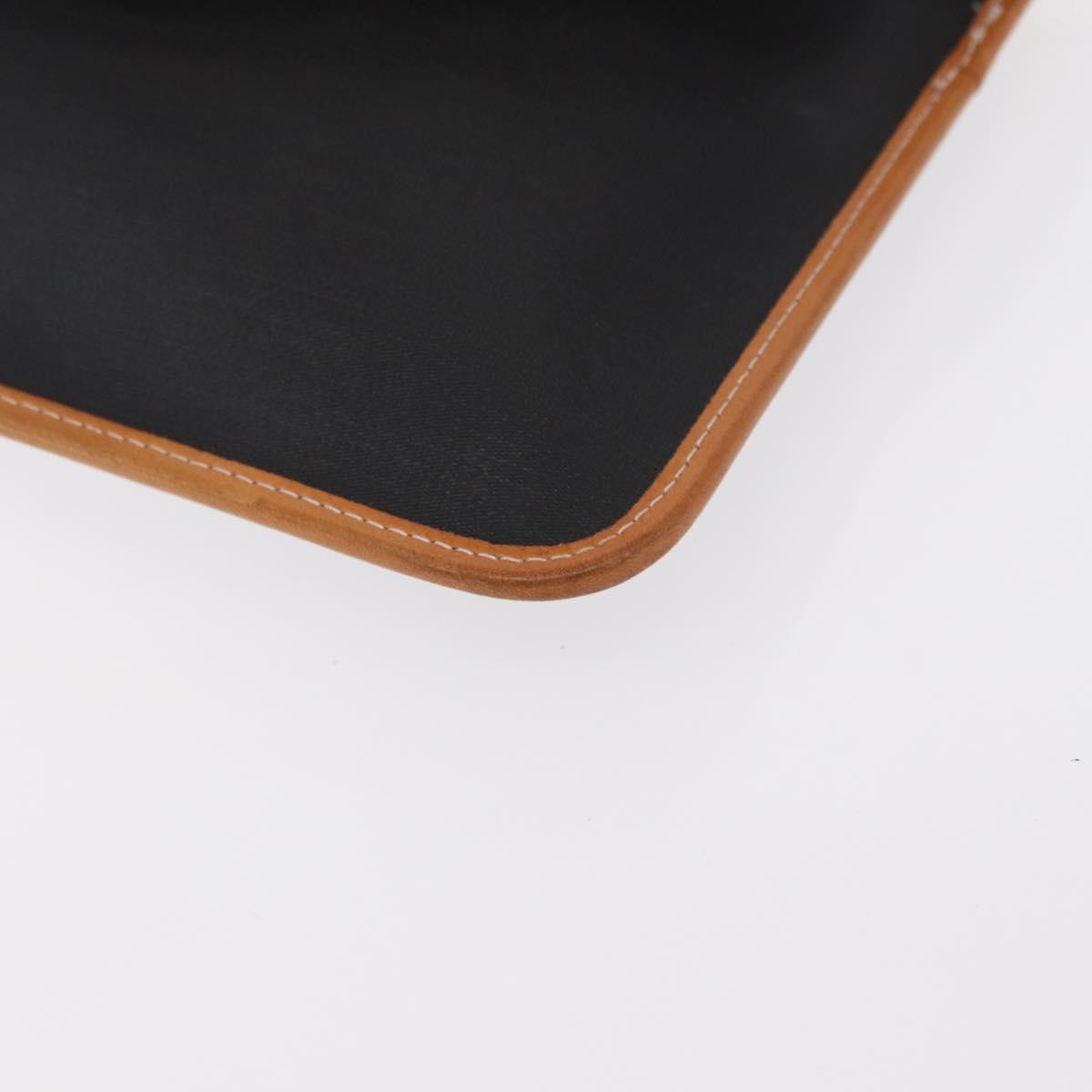Christian Dior Clutch Bag Leather Black Leather Clutche & Pouche Bag (Pre-Owned)