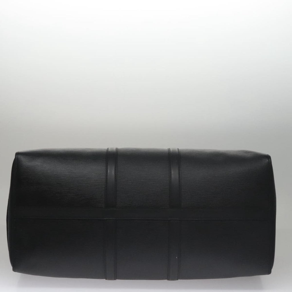 Louis Vuitton Keepall Bandouliere Bag Limited Edition Supreme Epi Leather Black Leather Bag