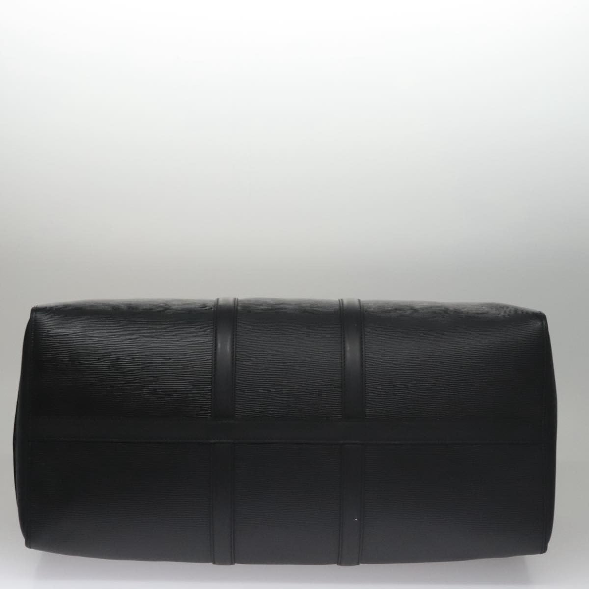 Louis Vuitton Keepall Bandouliere Bag Limited Edition Supreme Epi Leather Black Leather Bag