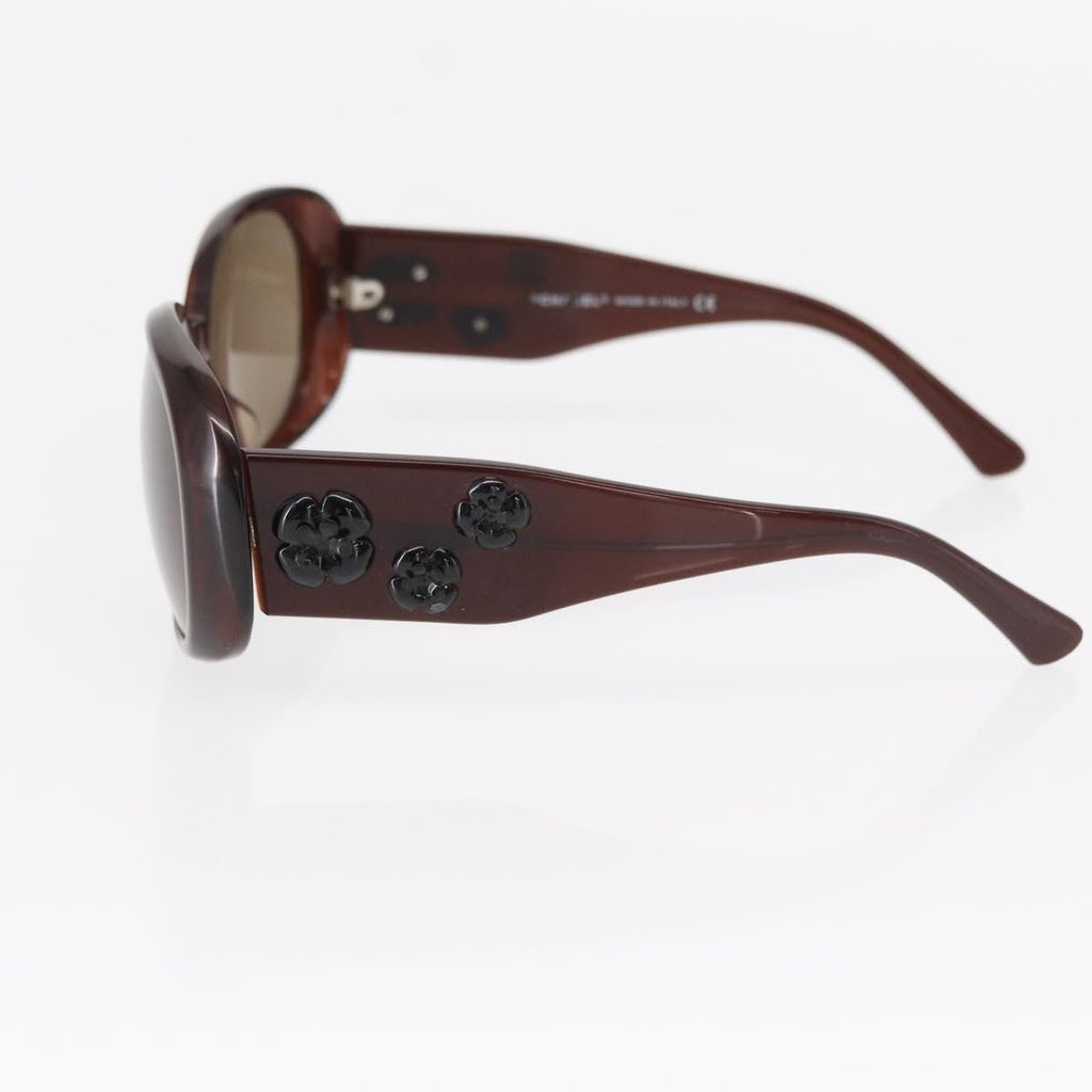 Chanel Camélia Sunglasses Plastic Brown Plastic Sunglasse Accessory