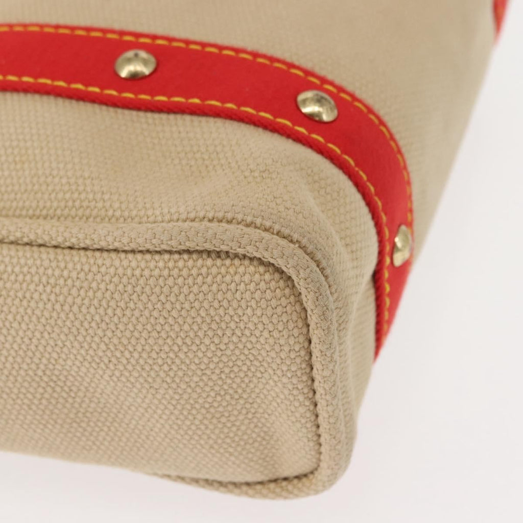 Louis Vuitton Antigua Tote Canvas Beige Canvas Tote Bag