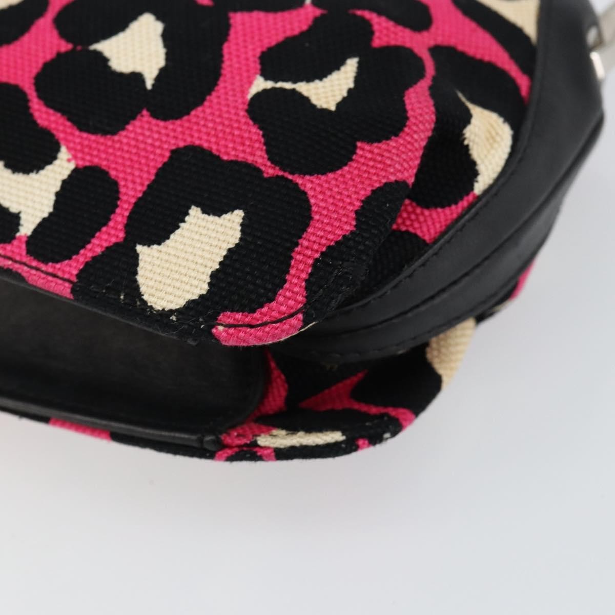 Bottega Veneta Vintage Shoulder Bag Canvas Pink Canvas Shoulder Bag Bag