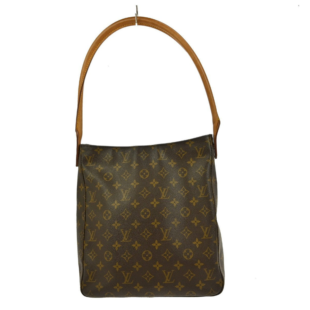 Louis Vuitton Monogram Looping Handbag Monogram Canvas Brown Canvas Shoulder Bag