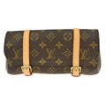 Louis Vuitton Marelle Waist Bag Monogram Canvas Brown Canvas Clutche & Pouche Bag