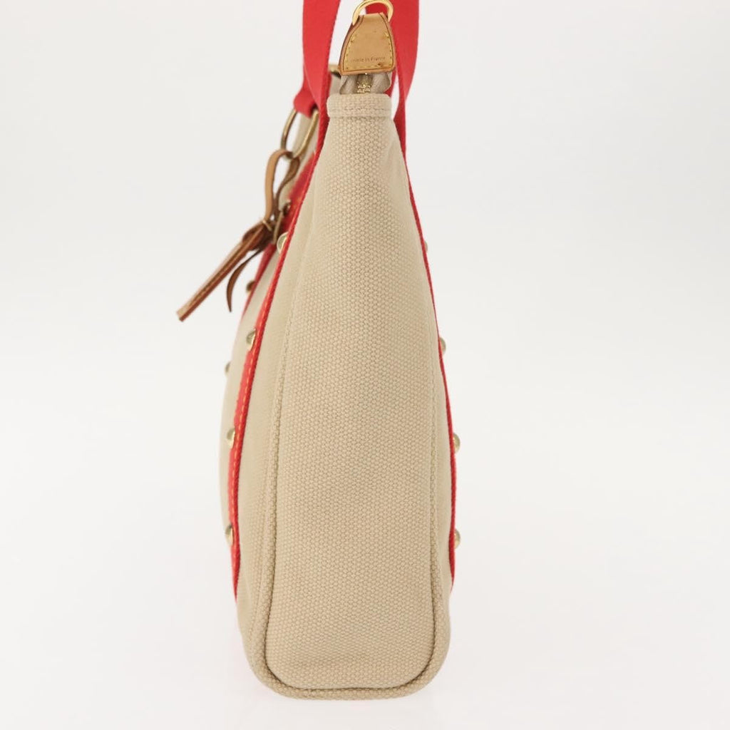 Louis Vuitton Antigua Tote Canvas Beige Canvas Tote Bag