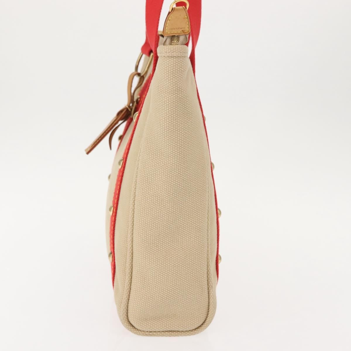 Louis Vuitton Antigua Tote Canvas Beige Canvas Tote Bag