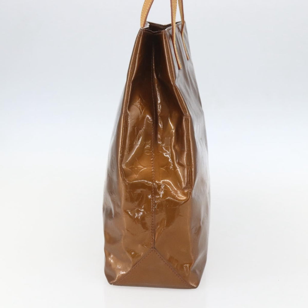 Louis Vuitton Reade Handbag Monogram Vernis Brown Patent_Leather Handbag