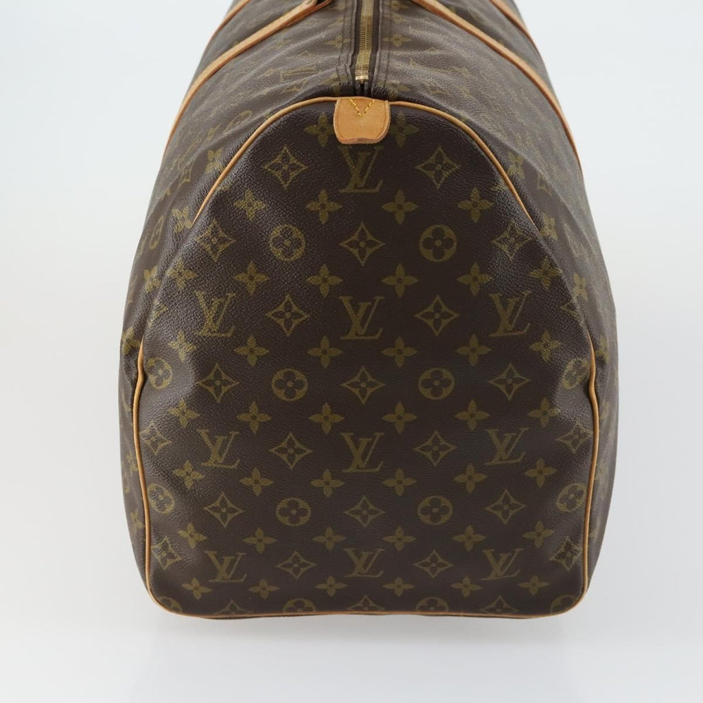 Louis Vuitton Keepall Bag Monogram Canvas Brown Canvas Travel Bag