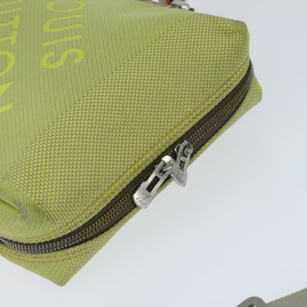 Louis Vuitton Cup Weathery Bag Damier Geant Canvas Yellow Canvas Shoulder Bag