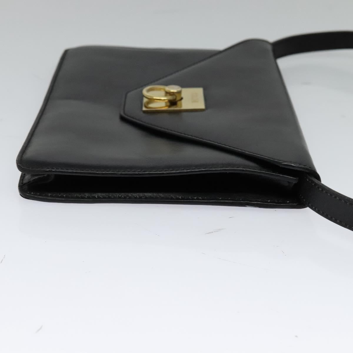 Celine Envelope Shoulder Bag Leather Black Leather Shoulder Bag Bag