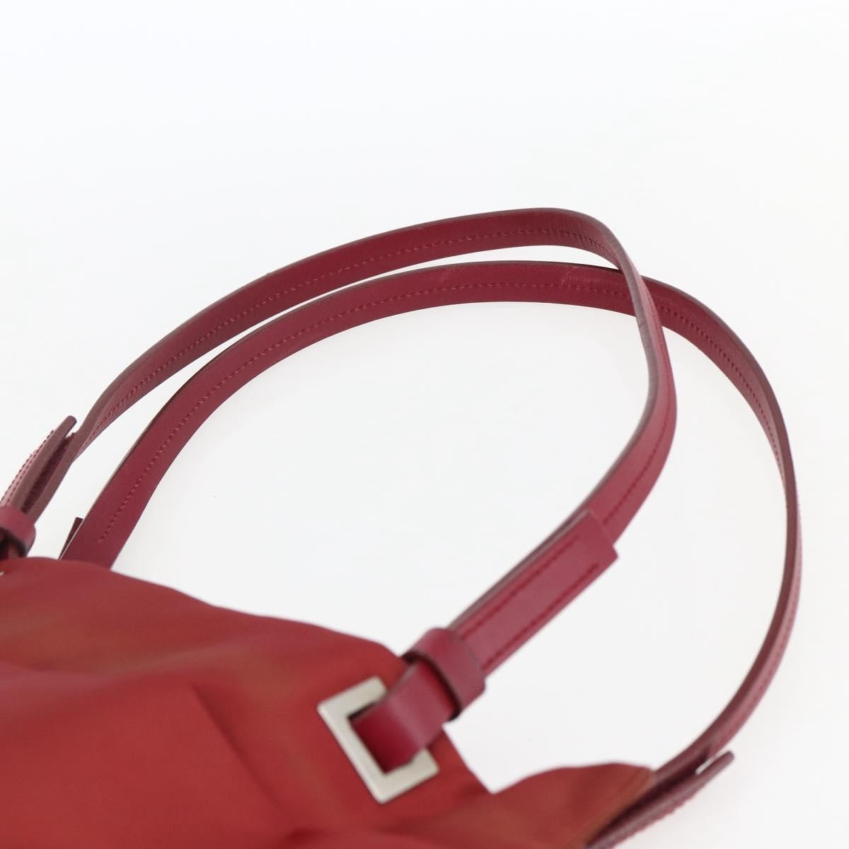 Prada Vintage Tote Tessuto Red Nylon Tote Bag Bag