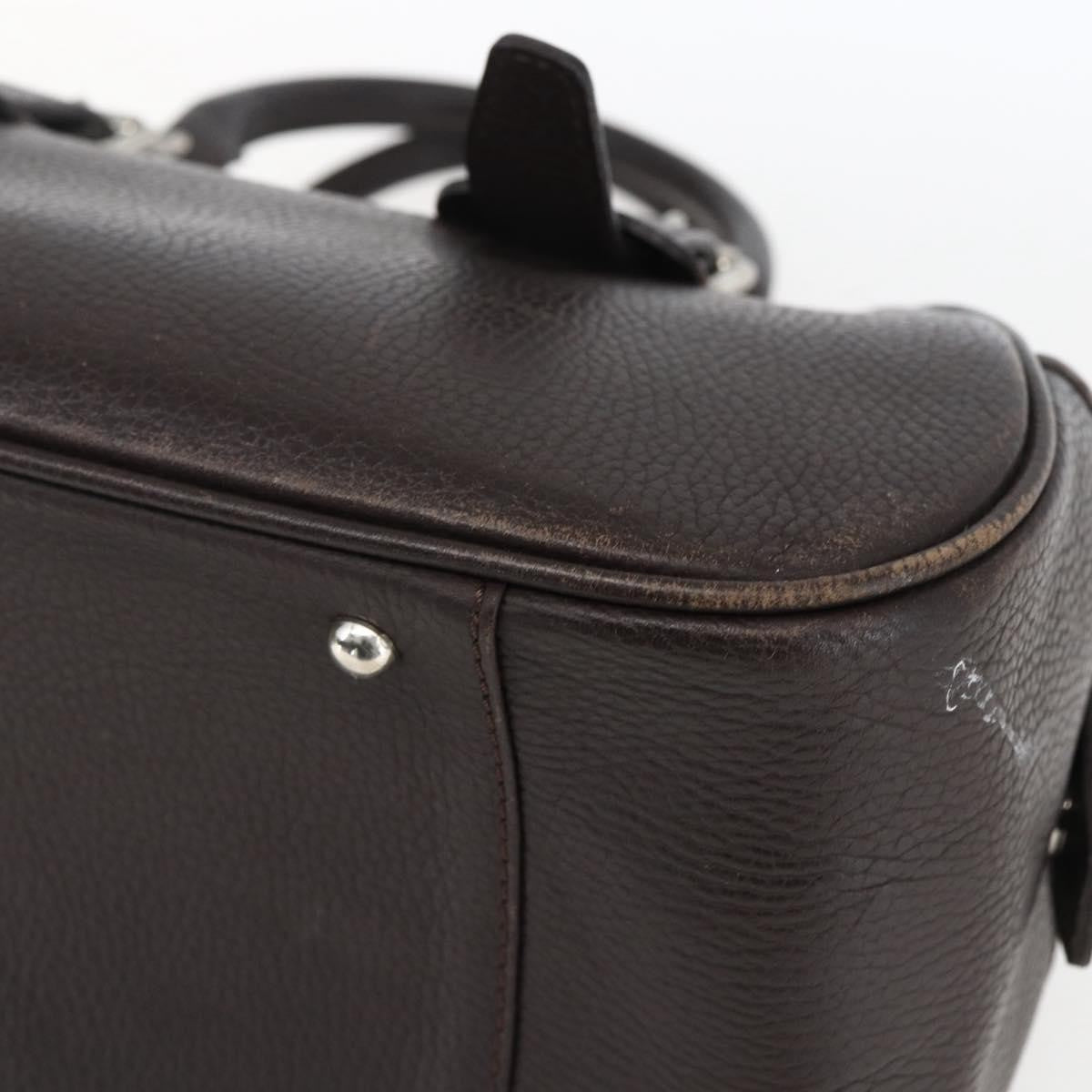 Burberry Vintage Handbag Leather Brown Leather Handbag