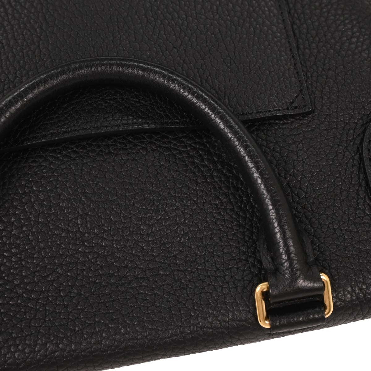 Louis Vuitton Volta Handbag Leather Black Leather Handbag